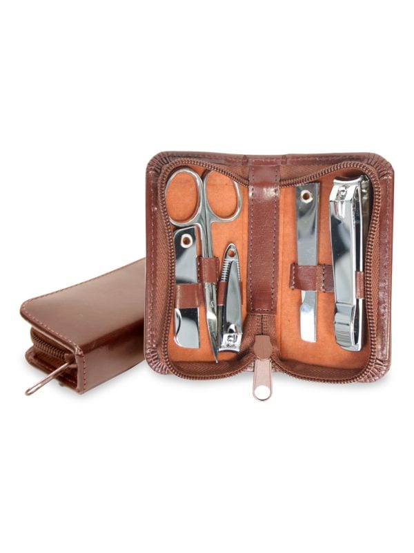 Royce New York 5-Piece Compact Manicure Grooming Kit